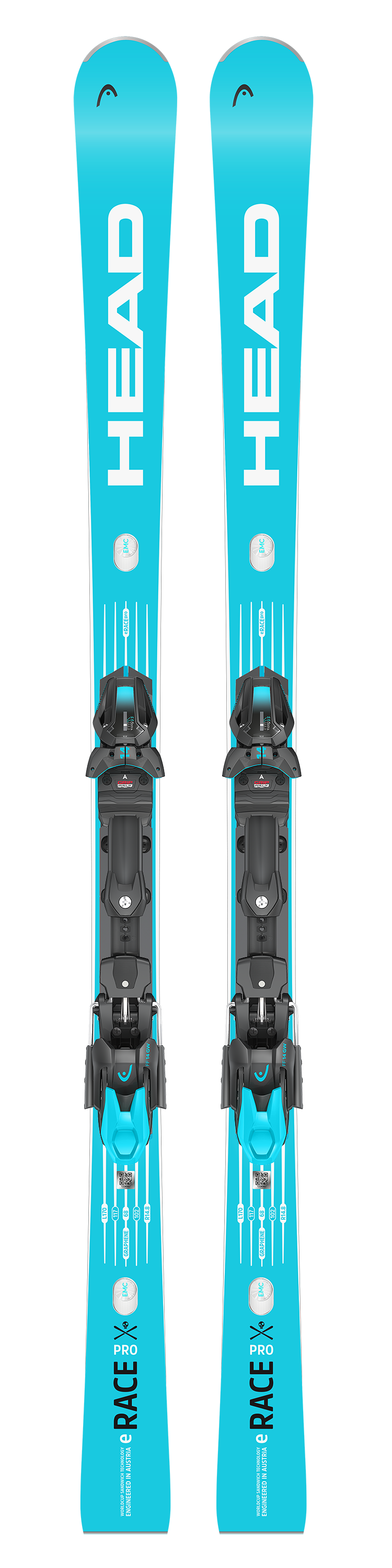 Head Worldcup Rebels e-Race Pro 25/26+ Bindung Tyrolia Freeflex 14 GW Ski mit Bindung
