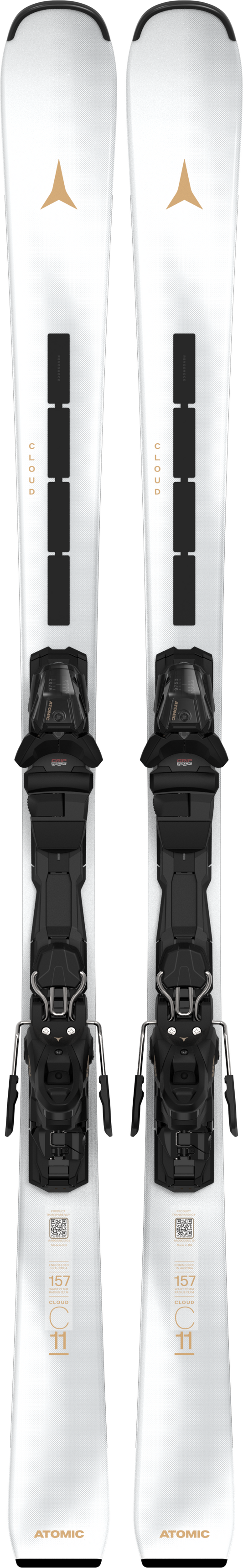 Atomic Cloud C11 Revoshock Light + Bindung M 10 GW 25/26 Ski mit Bindung