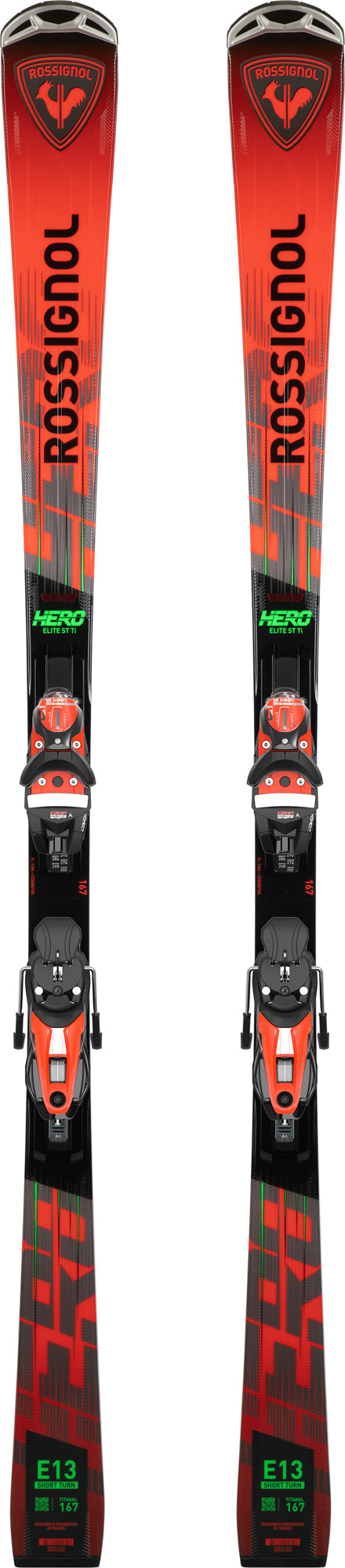 Rossignol Hero ST TI + Bindung Look NX12 24/25 Ski mit Bindung