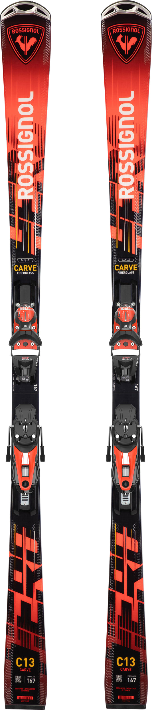Rossignol Ski Hero Carve + Bindung Look NX 12 25/26 Ski mit Bindung
