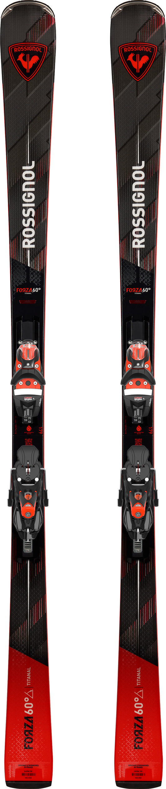 Rossignol Forza 60 TI + Bindung Look NX 12 25/26 Ski mit Bindung