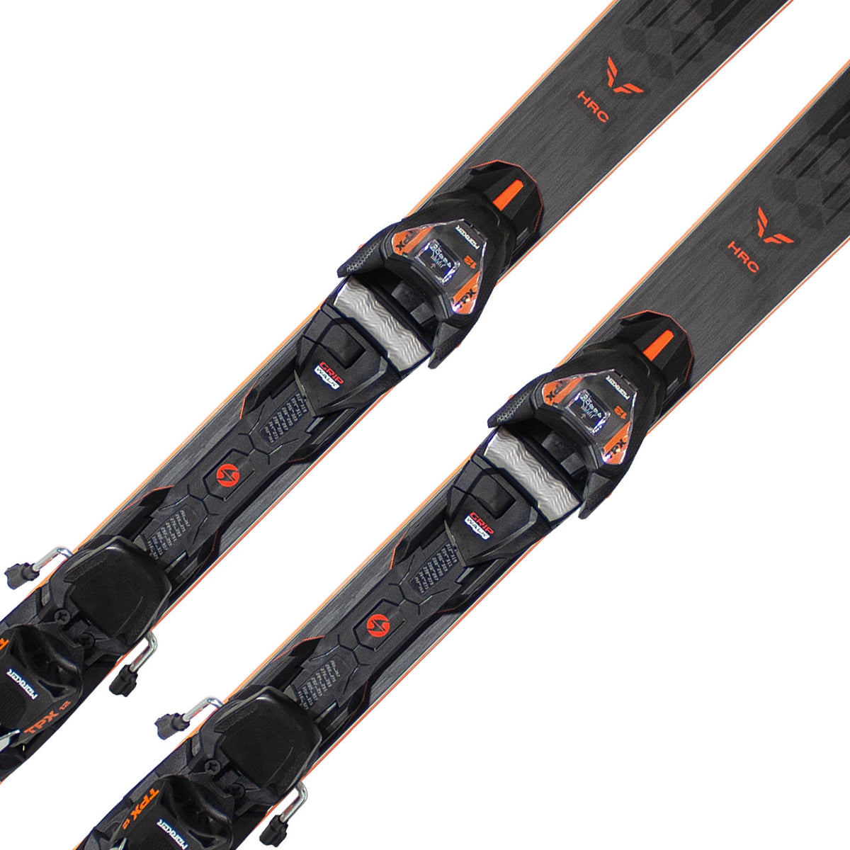 Blizzard Firebird HRC schwarz/anthrazit – Montierte Marker TPX 12 Demo Bindung