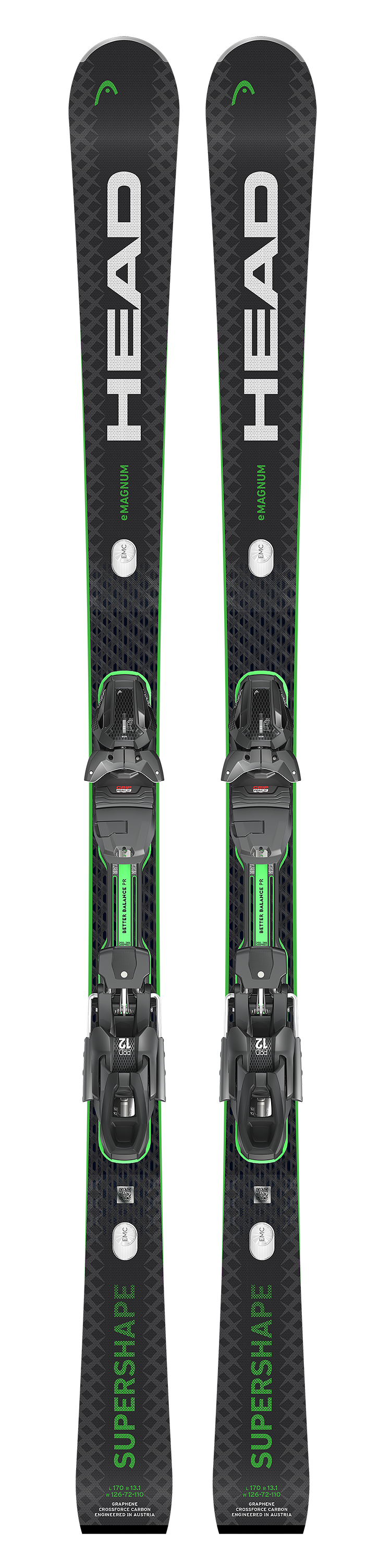 Head Supershape e-Magnum 25/26 + Bindung Tyrolia PRD 12 GW Ski mit Bindung