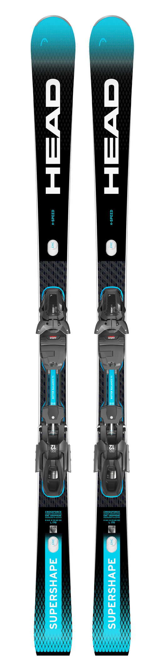 Head Supershape e-Speed + Bindung Tyrolia PRS 12 GW 24/25 Ski mit Bindung