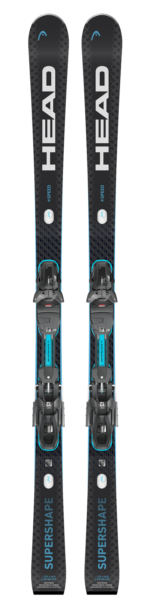 Head Supershape e-Speed 25/26 + Bindung Tyrolia PRD 12 GW Ski mit Bindung