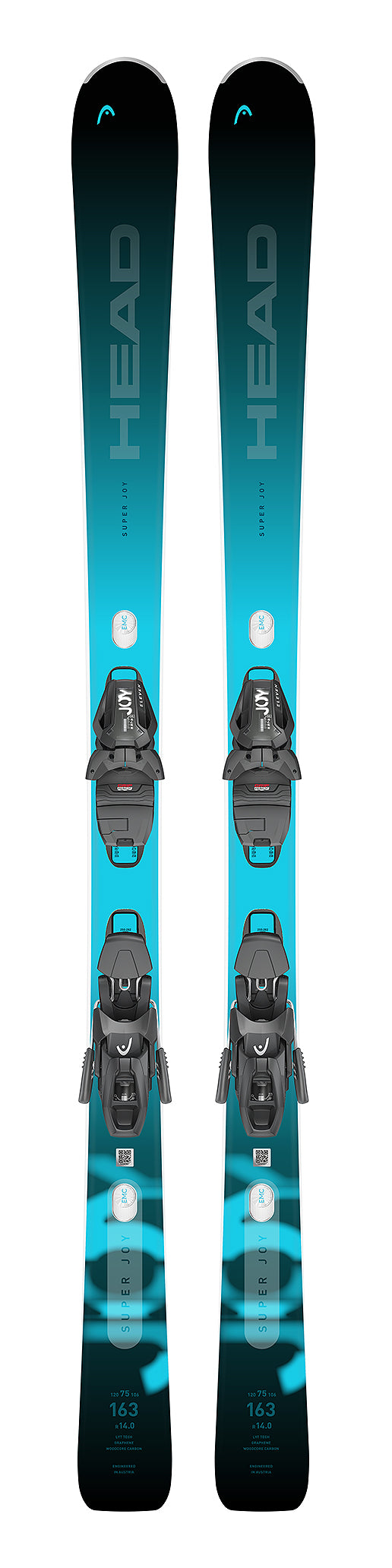 Head e-Super Joy SW + Bindung Tyrolia Joy 11 GW 24/25 Ski mit Bindung