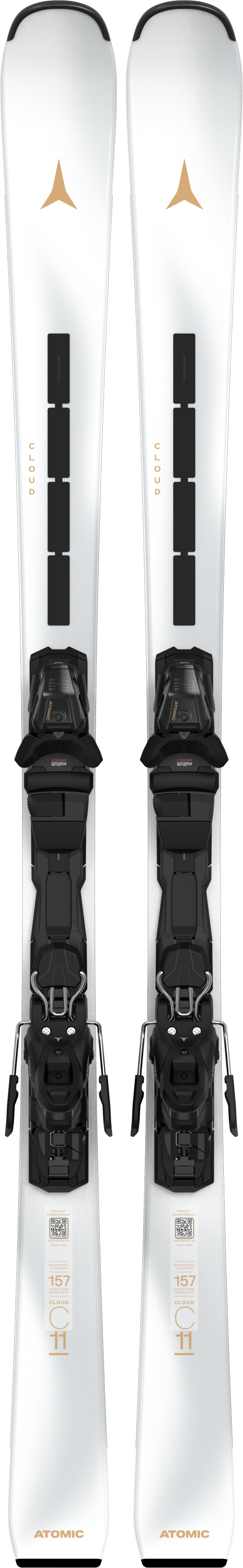 Atomic Cloud C11 Revoshock Light + Bindung M 10 GW 25/26 Ski mit Bindung