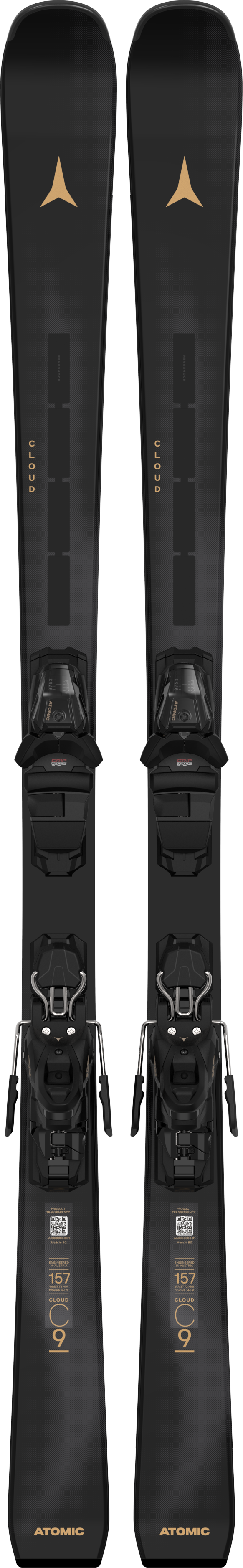 Atomic Cloud C9 Revoshock Light + BINDUNG M 10 GW 25/26 Ski mit Bindung