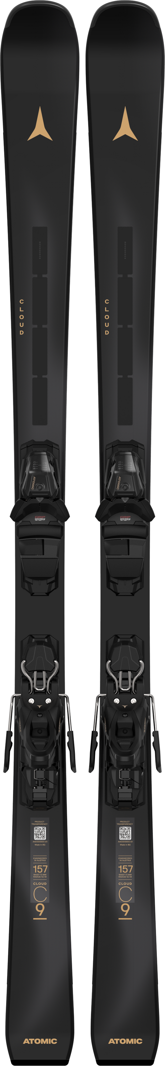 Atomic Cloud C9 Revoshock Light + BINDUNG M 10 GW 25/26 Ski mit Bindung