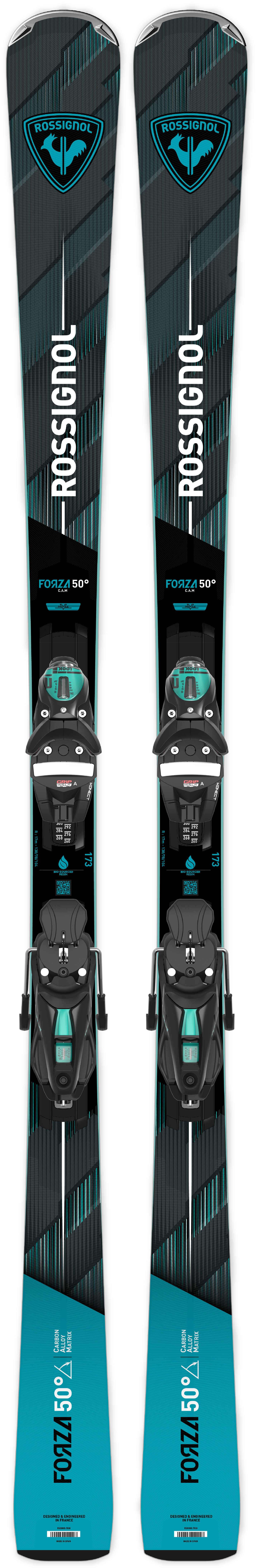Rossignol Forza 50 D V-CAM + Bindung Look NX 12 25/26 Ski mit Bindung